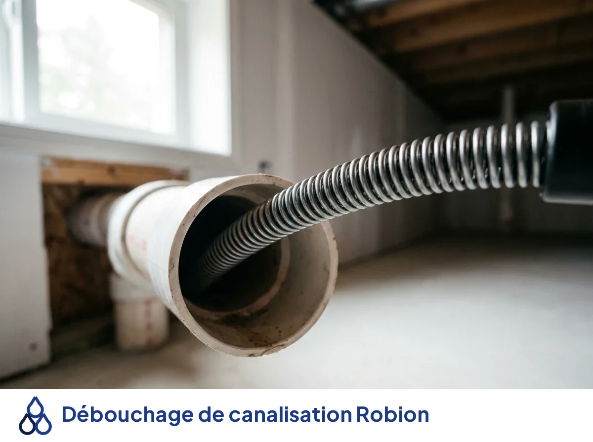 Débouchage de canalisation à Robion
