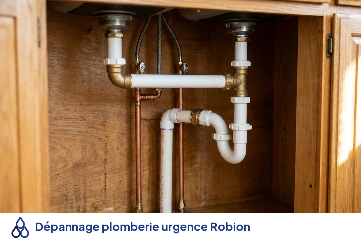 Dépannage plomberie urgence à Robion