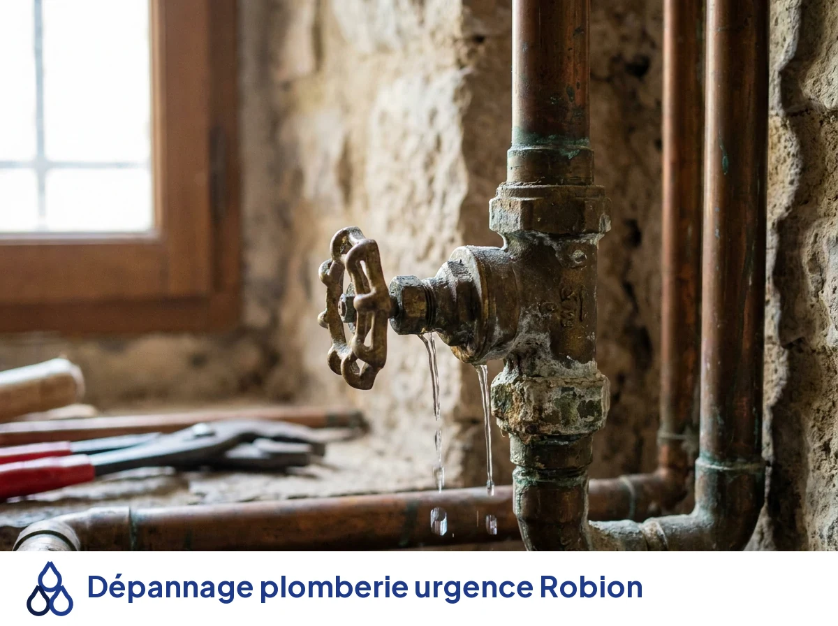 Dépannage plomberie urgence à Robion