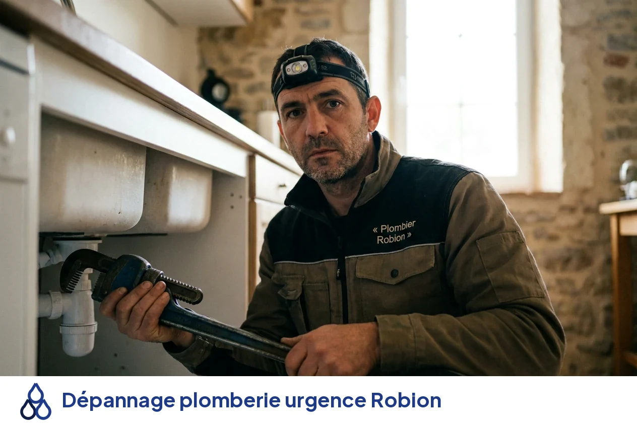 Dépannage plomberie urgence à Robion