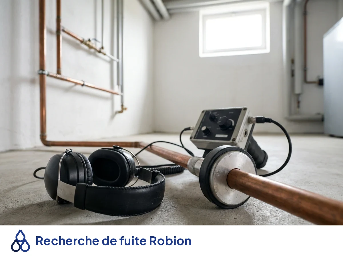 Recherche de fuite à Robion