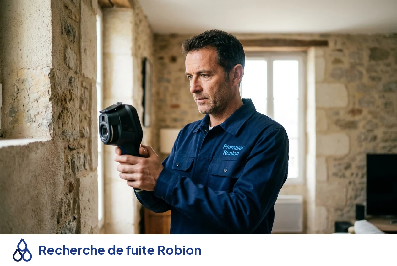 Recherche de fuite à Robion