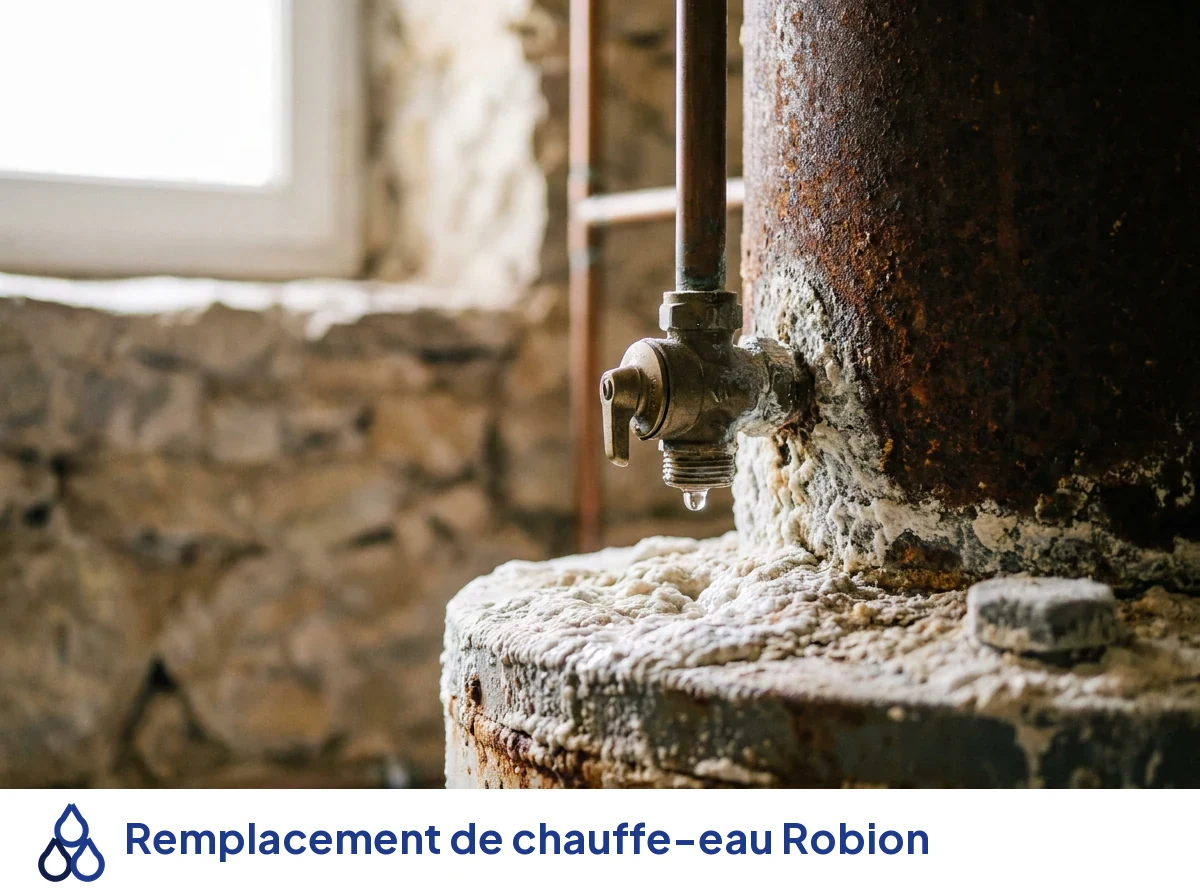 Remplacement de chauffe-eau à Robion