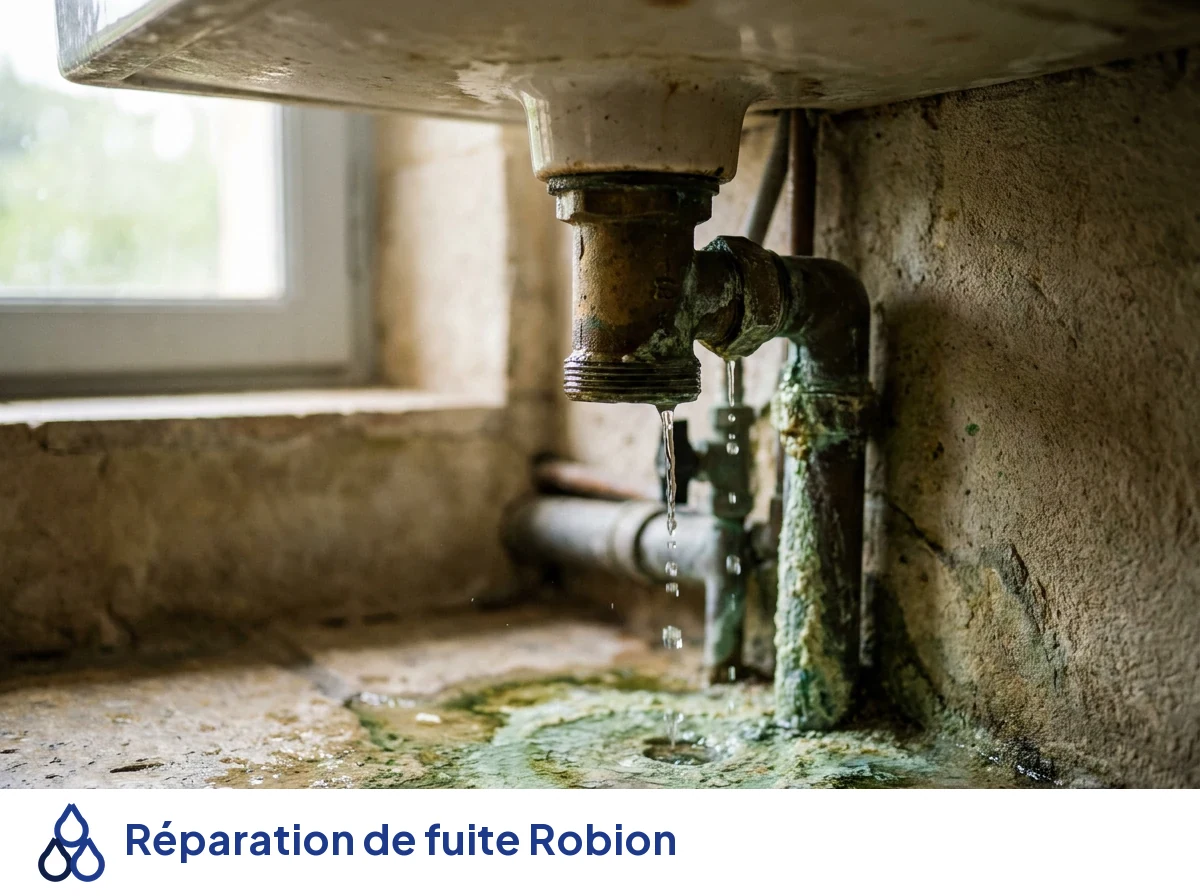 Réparation de fuite à Robion