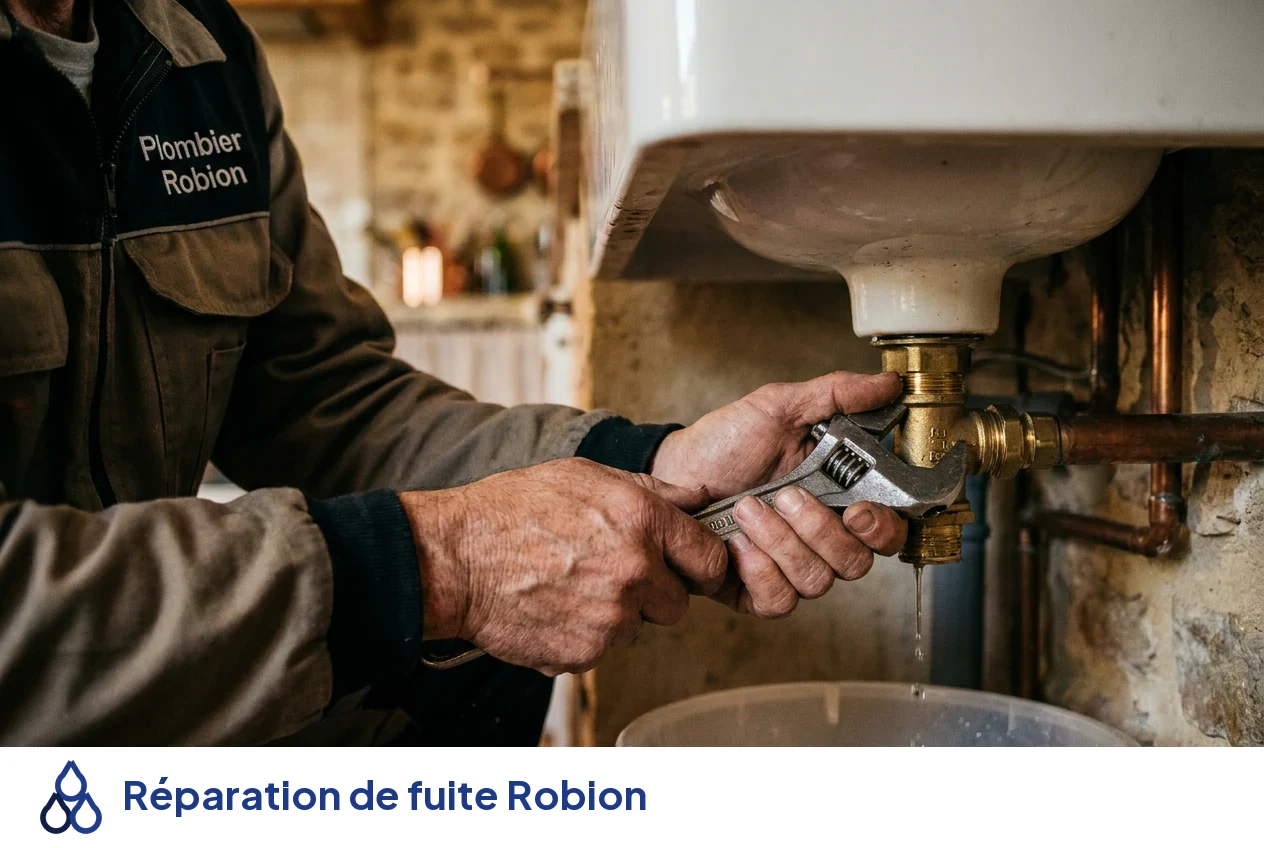 Réparation de fuite à Robion